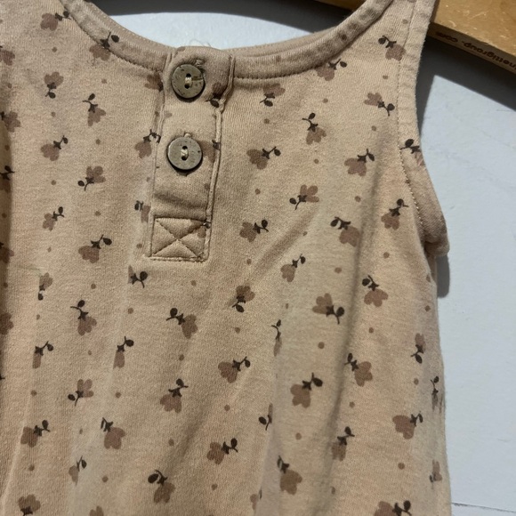 Quincy Mae Bubble Romper Tulip Print Size 12-18 Months Organic Cotton - Picture 4 of 7